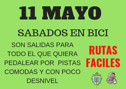 Foto SABADO 11 MAYO: ”LA LLANADA“ (SALIDAS FÁCILES POR PISTAS)
